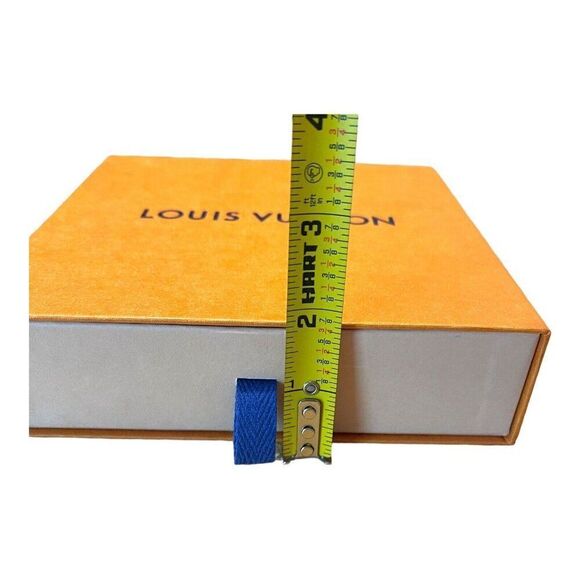 Louis Vuitton Empty Pull Out Gift Box  6.75”x6.75”x1.75” Wallet Purse Clutch - Picture 8 of 9